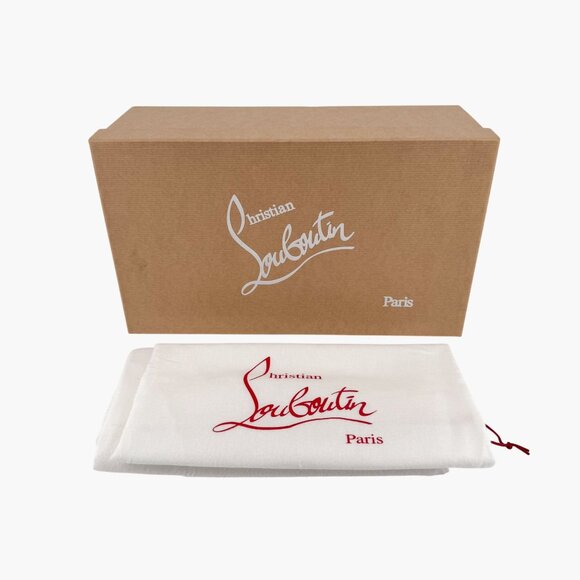 Christian Louboutin Arpoador White Drawstring Sneakers Size 39 US 9 Women 6958 - Picture 2 of 15